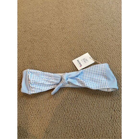 NWT LemLem Semira Sky Blue Bandeau Top size small - Picture 1 of 4